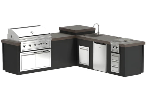 Maestro 112L-B BBQ Island