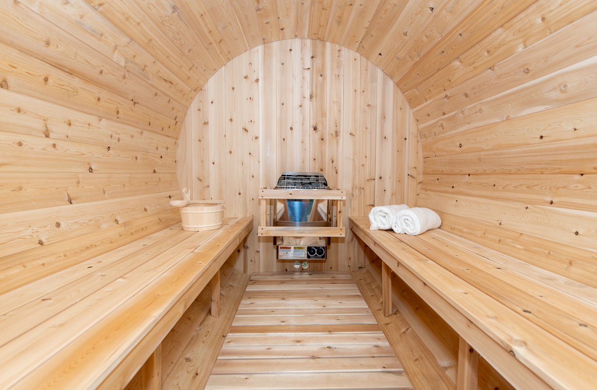 Tranquility Barrel Sauna