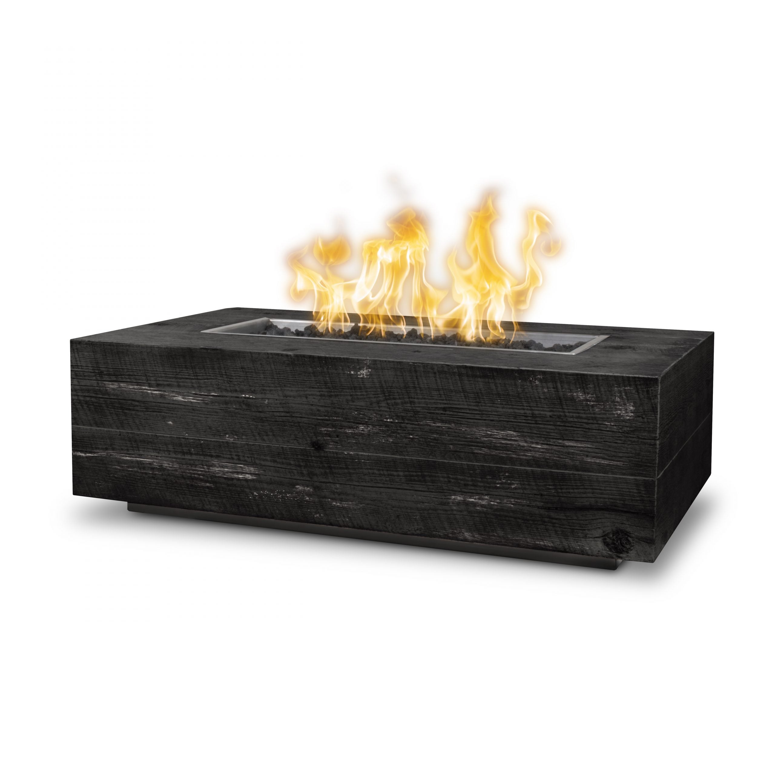 Coronado Fire Pit | GFRC Concrete Woodgrain