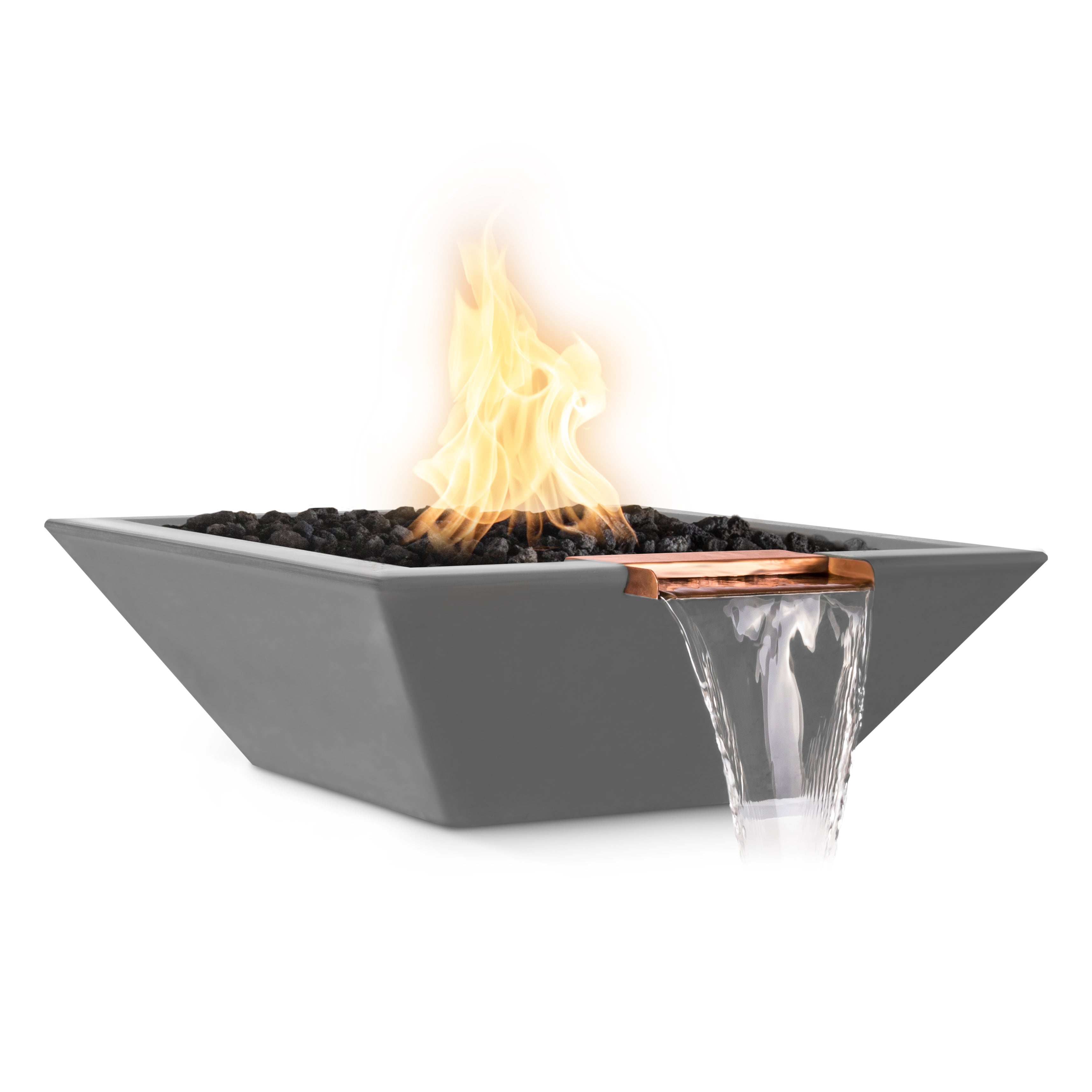 Maya Fire & Water Bowl | GFRC Concrete