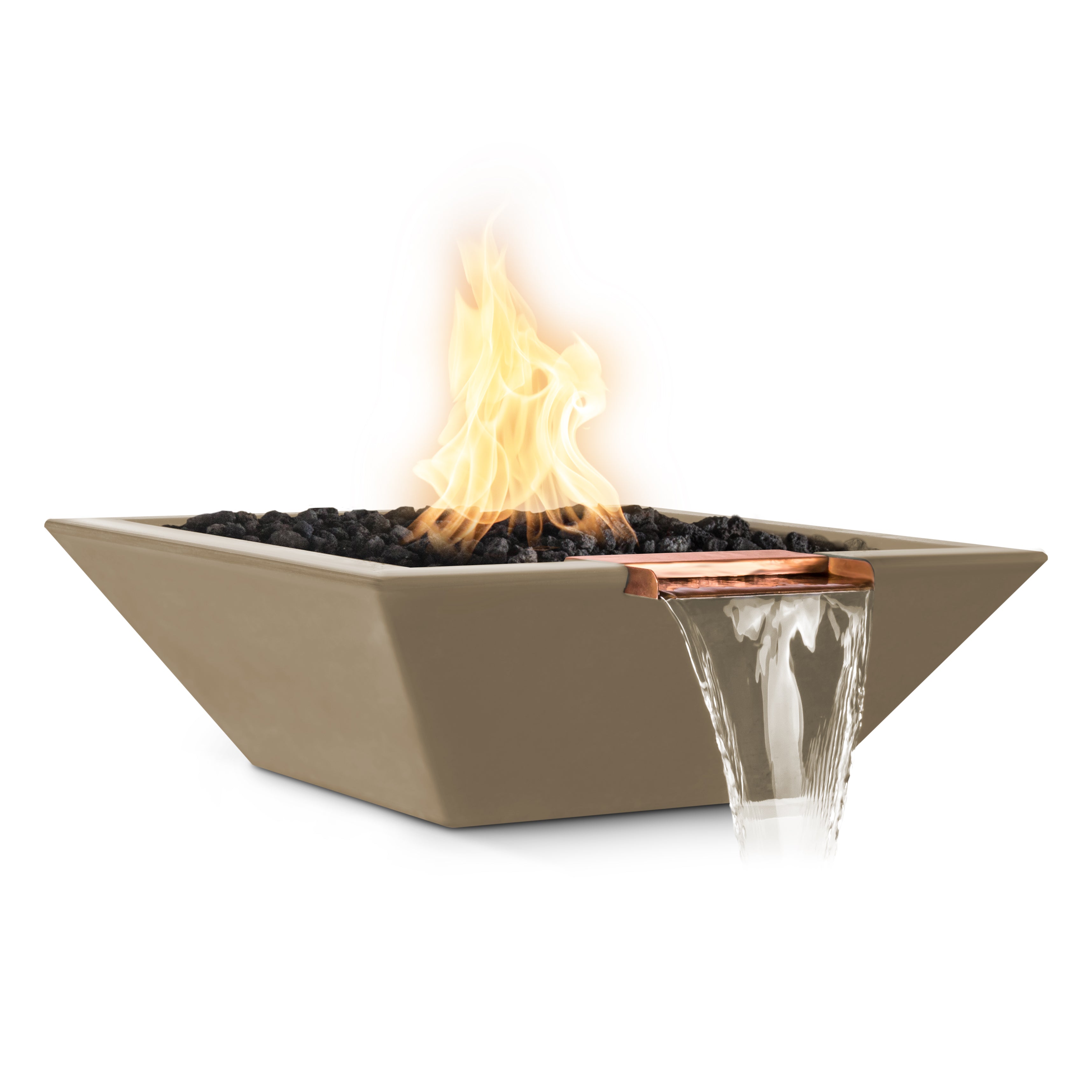 Maya Fire & Water Bowl | GFRC Concrete