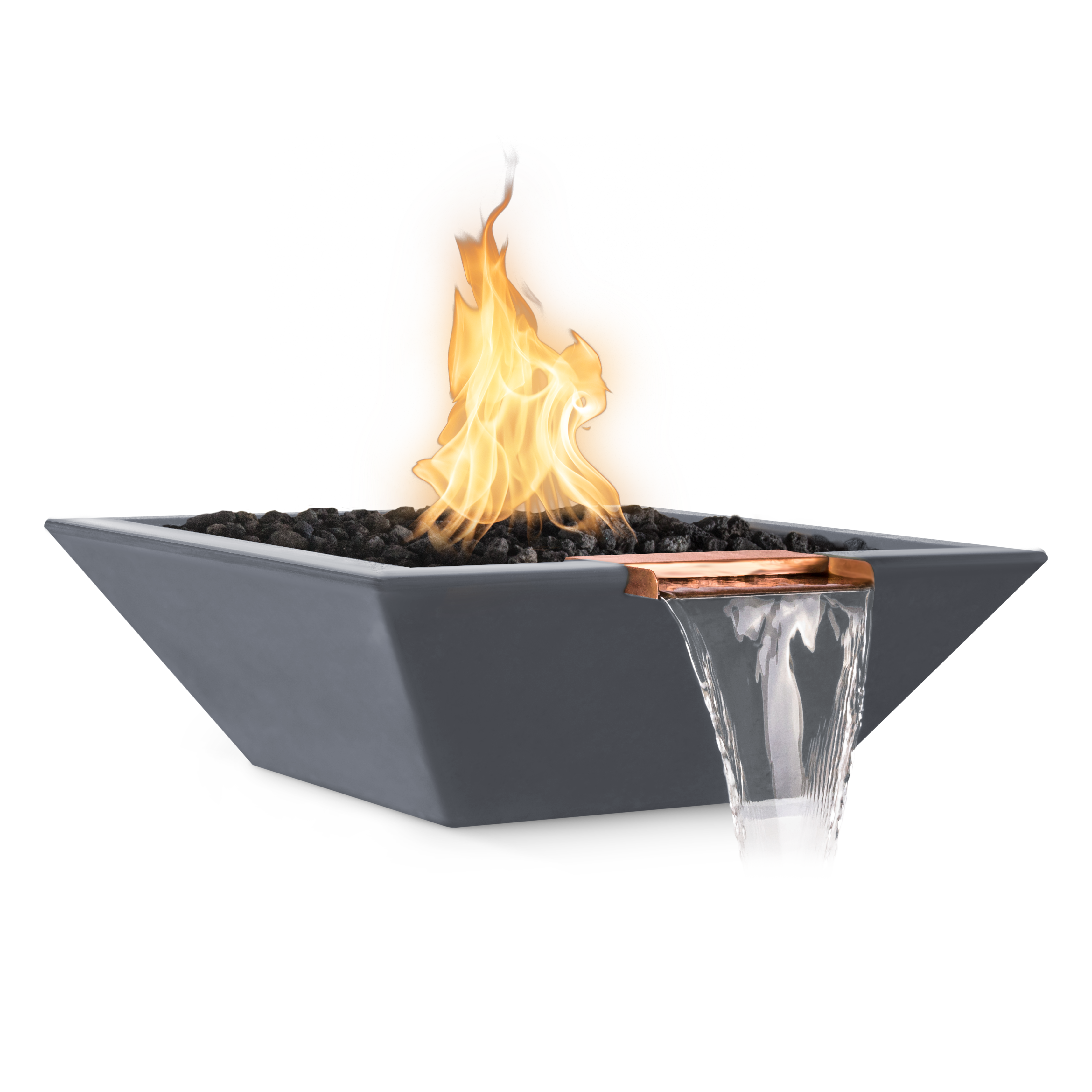 Maya Fire & Water Bowl | GFRC Concrete