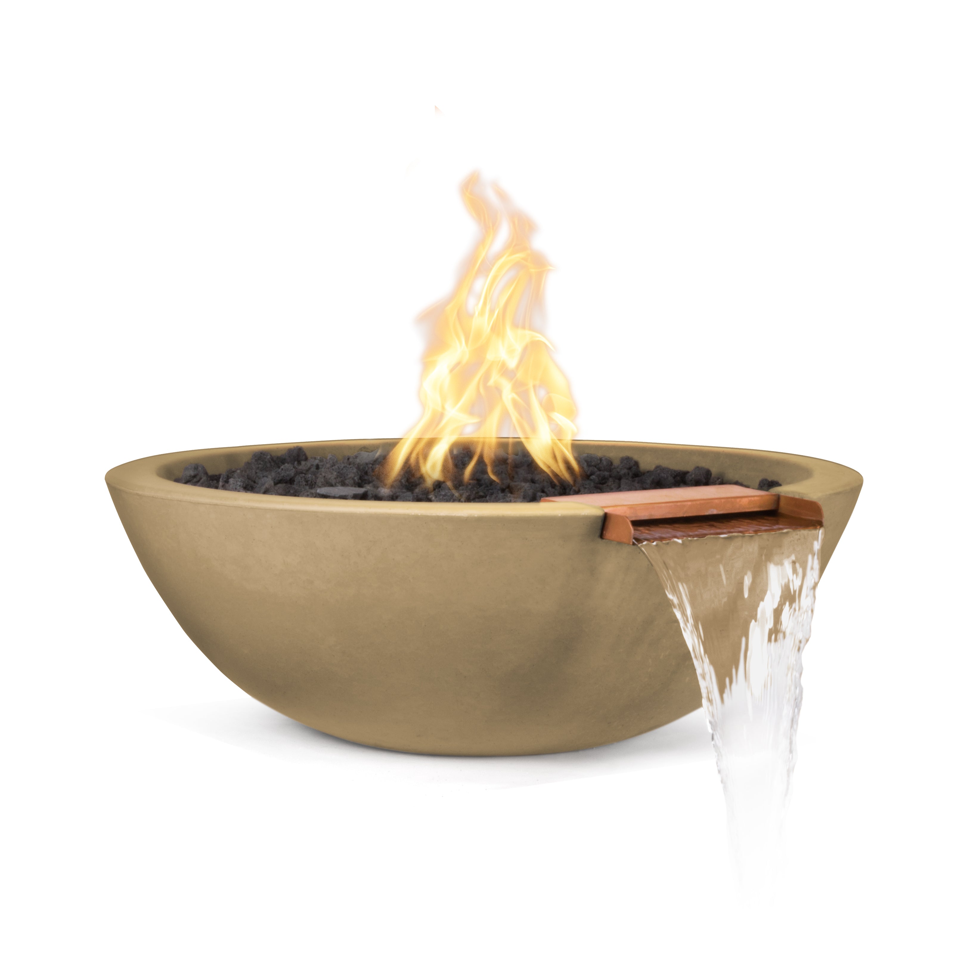 Sedona Fire & Water Bowl | GFRC Concrete
