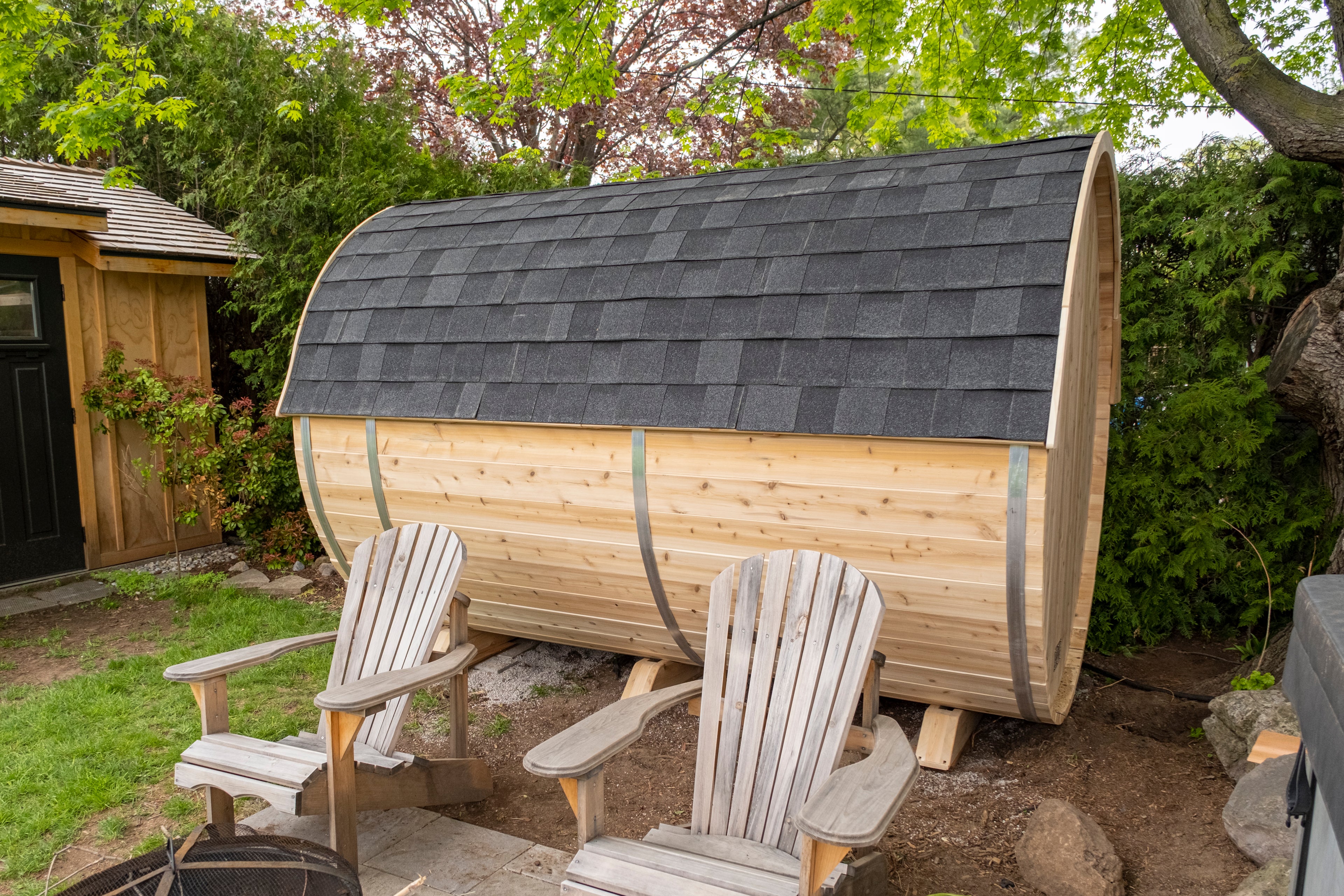 Tranquility Barrel Sauna
