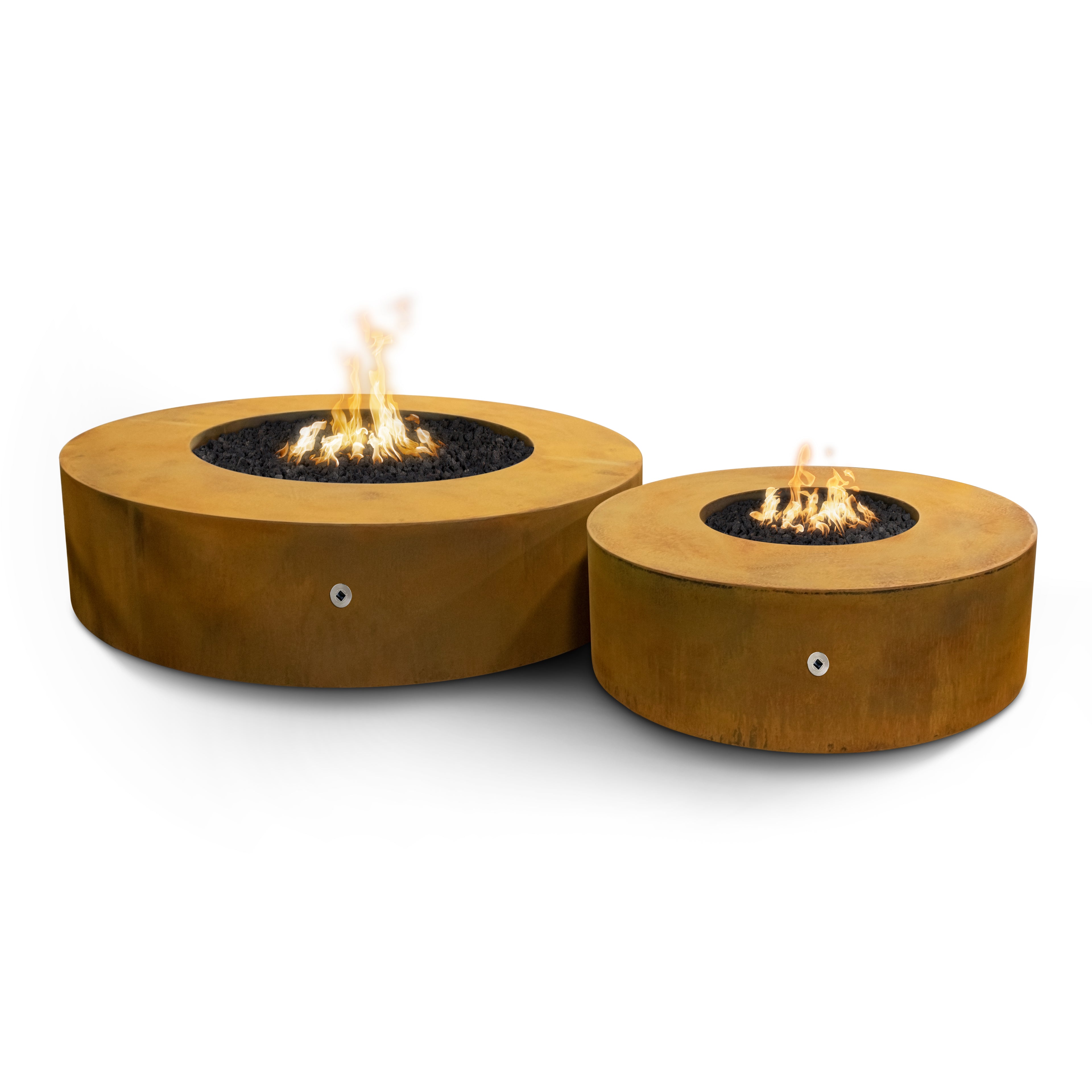 Unity Fire Pit 24"Tall | Corten Steel