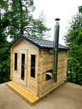 Load image into Gallery viewer, Georgian Cabin Sauna
