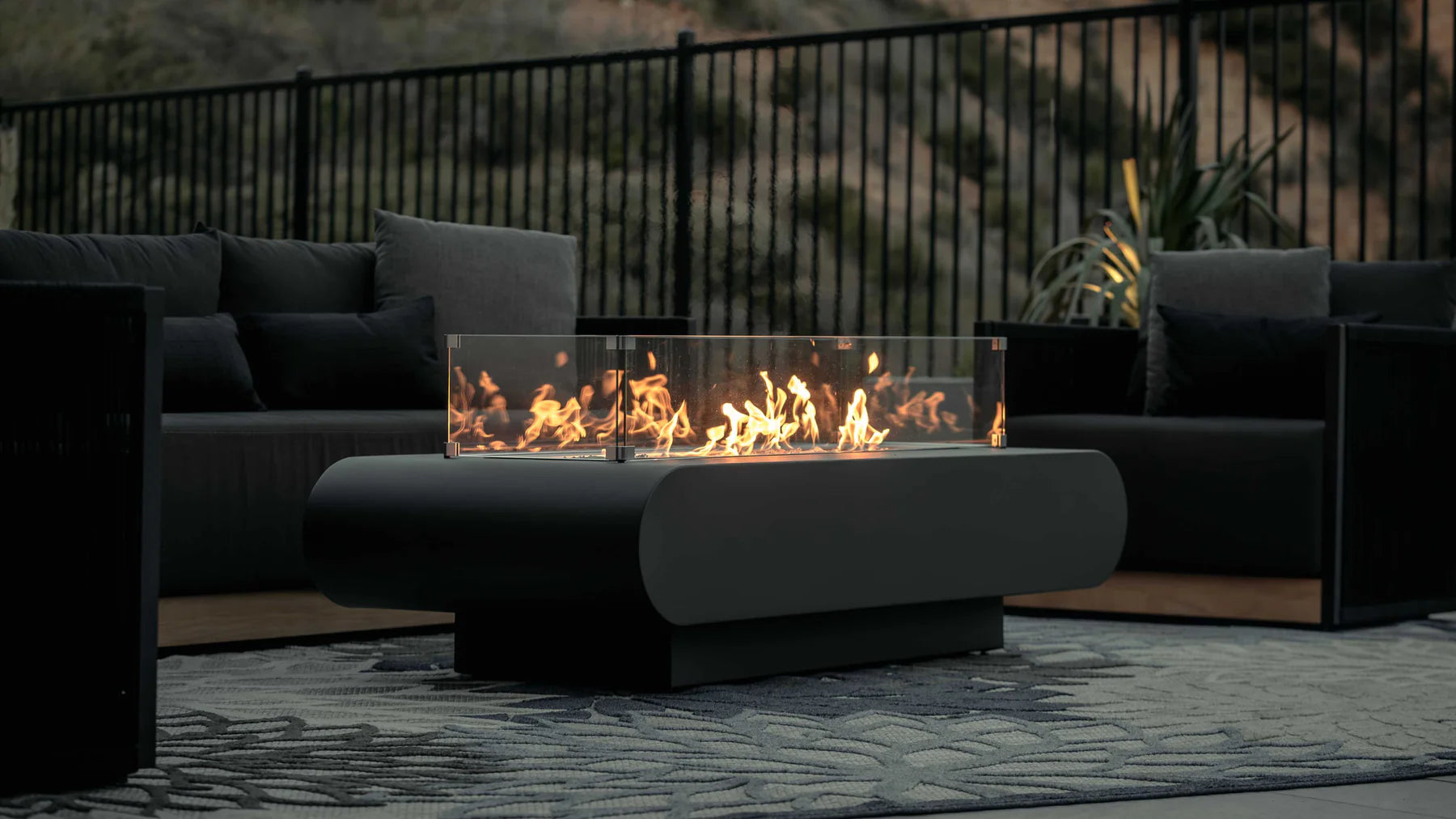 La Jolla Fire Pit | Powder Coated Metal
