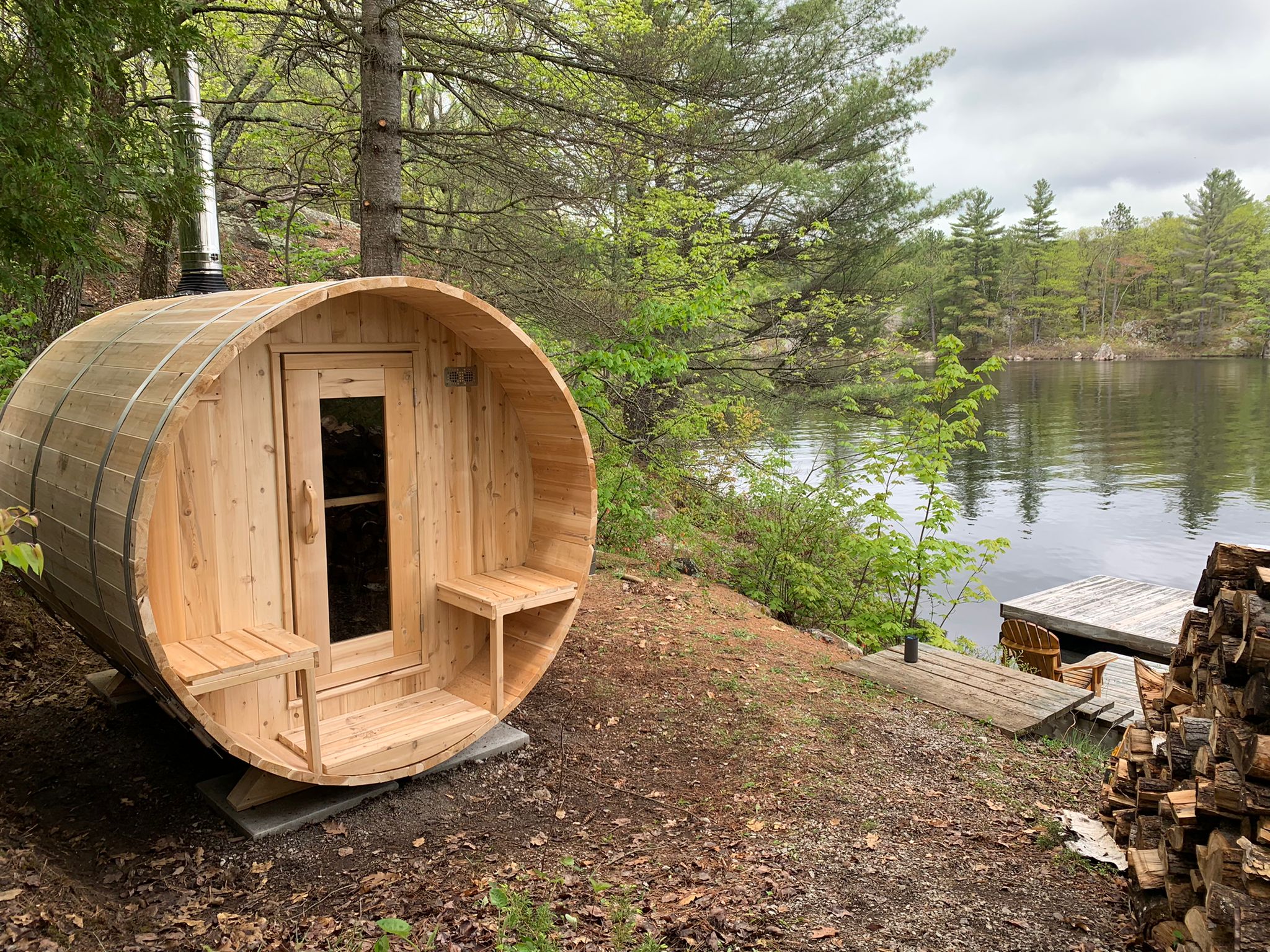 Serenity Barrel Sauna