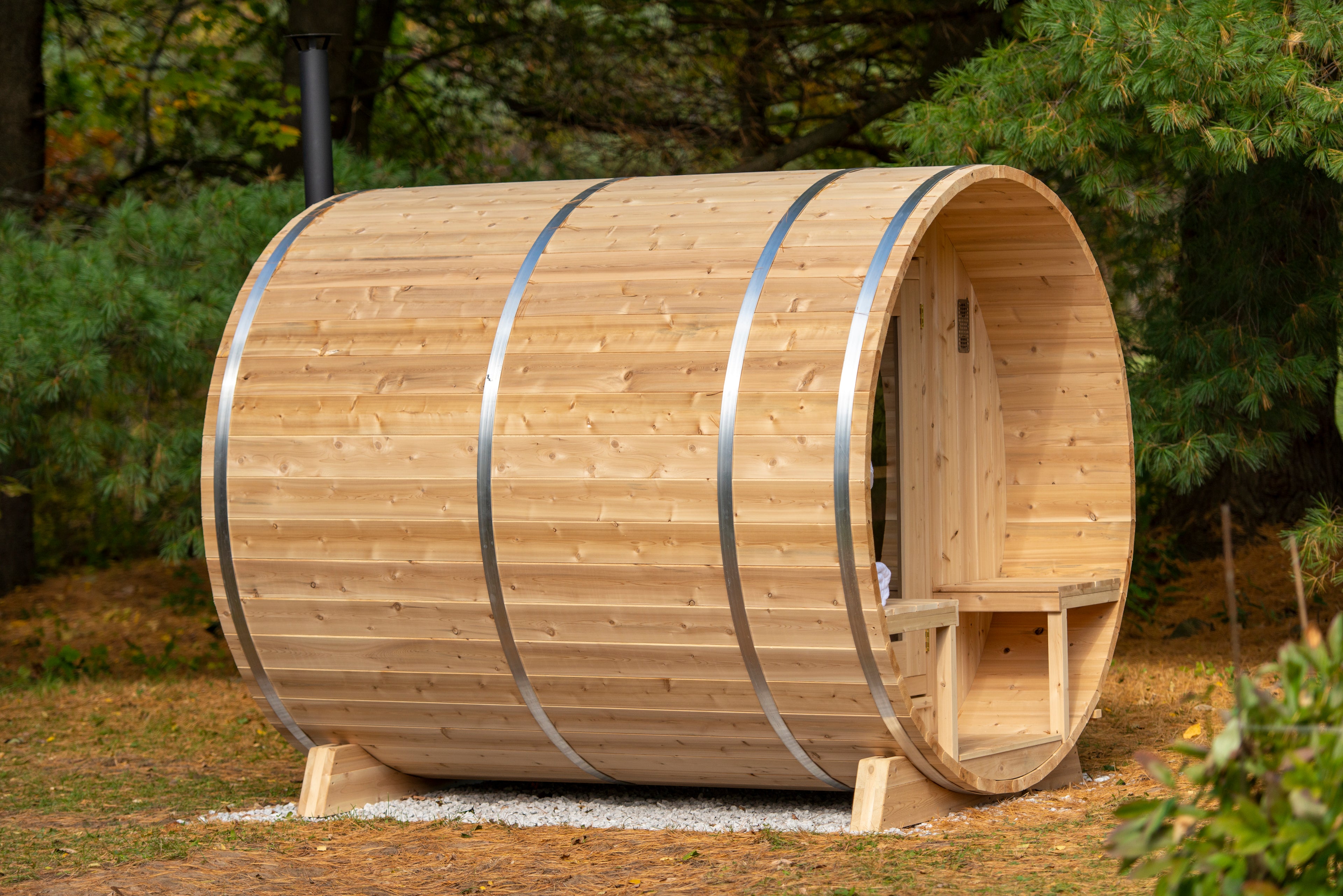 Serenity Barrel Sauna