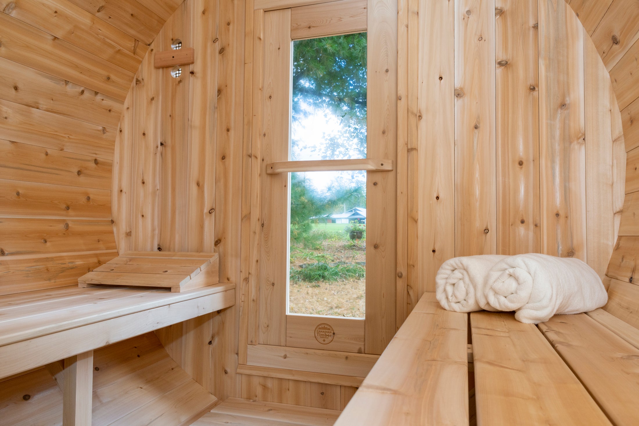Serenity Barrel Sauna
