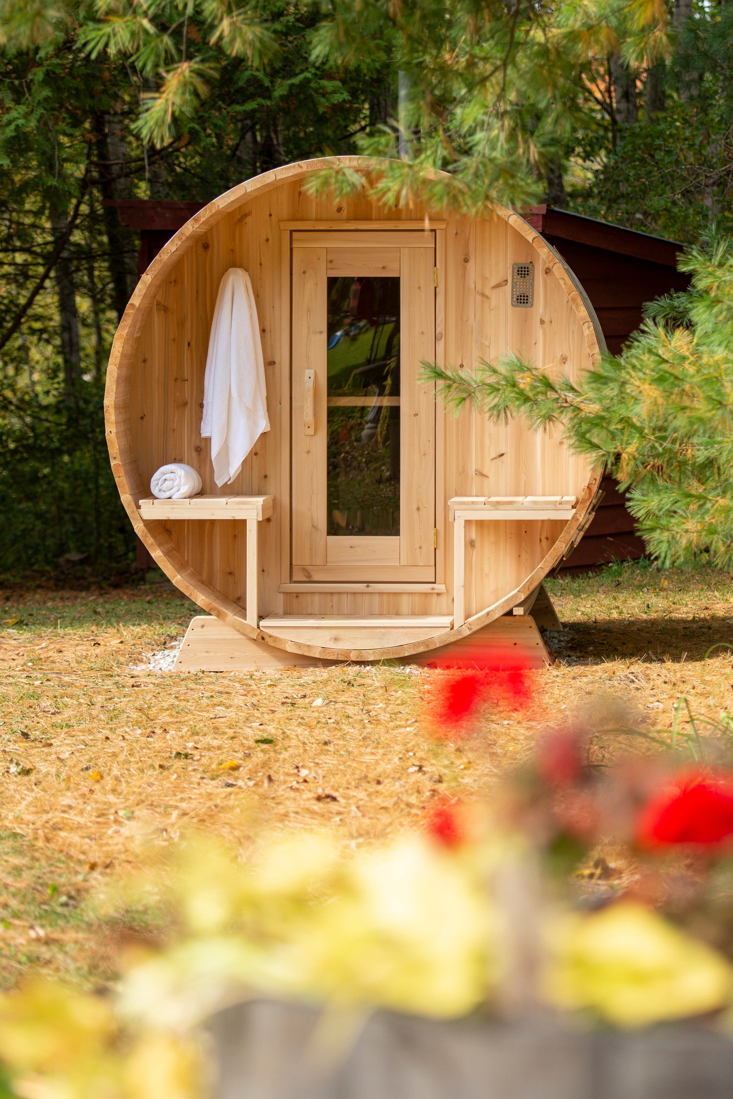 Serenity Barrel Sauna