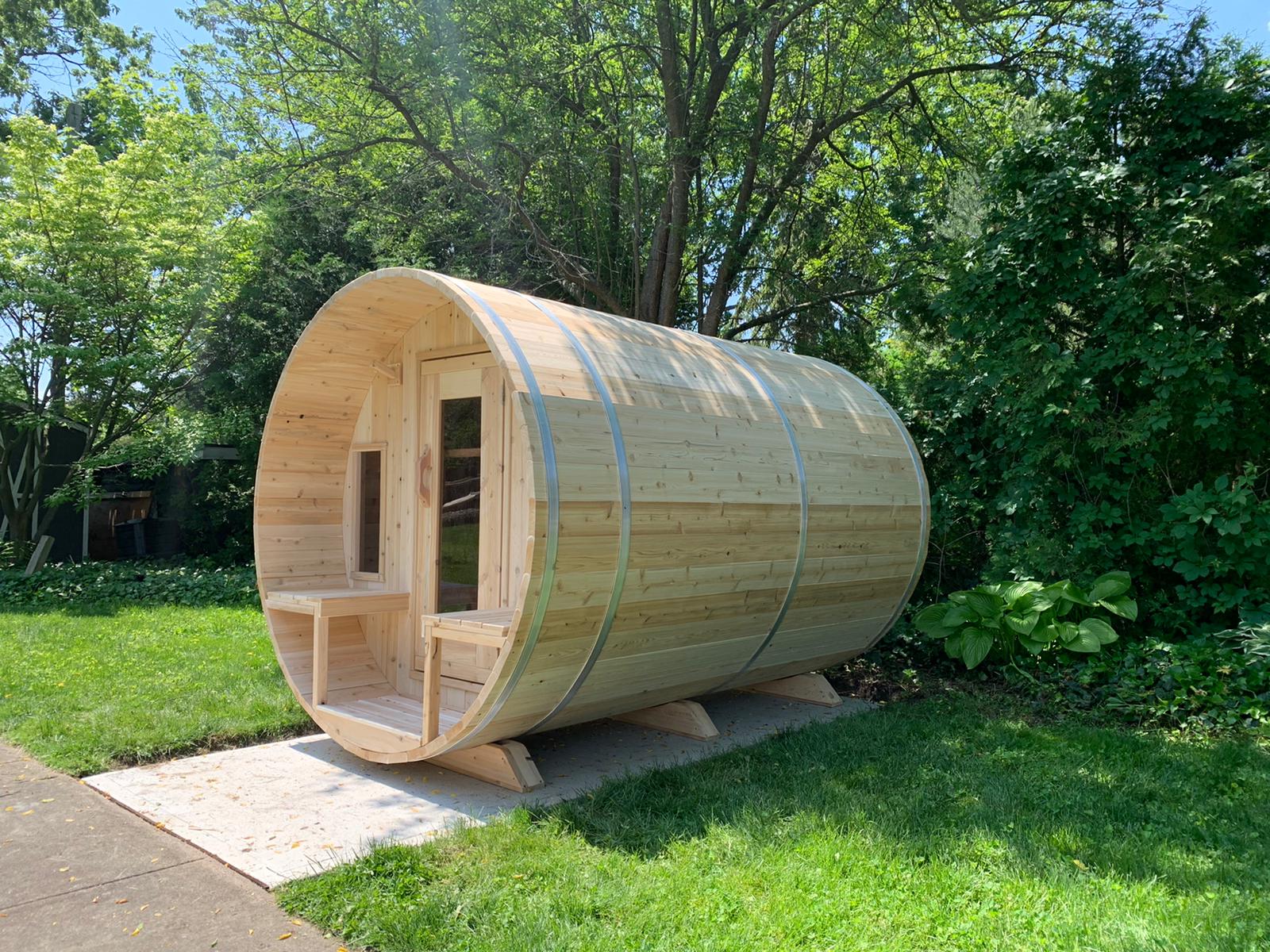 Tranquility Barrel Sauna