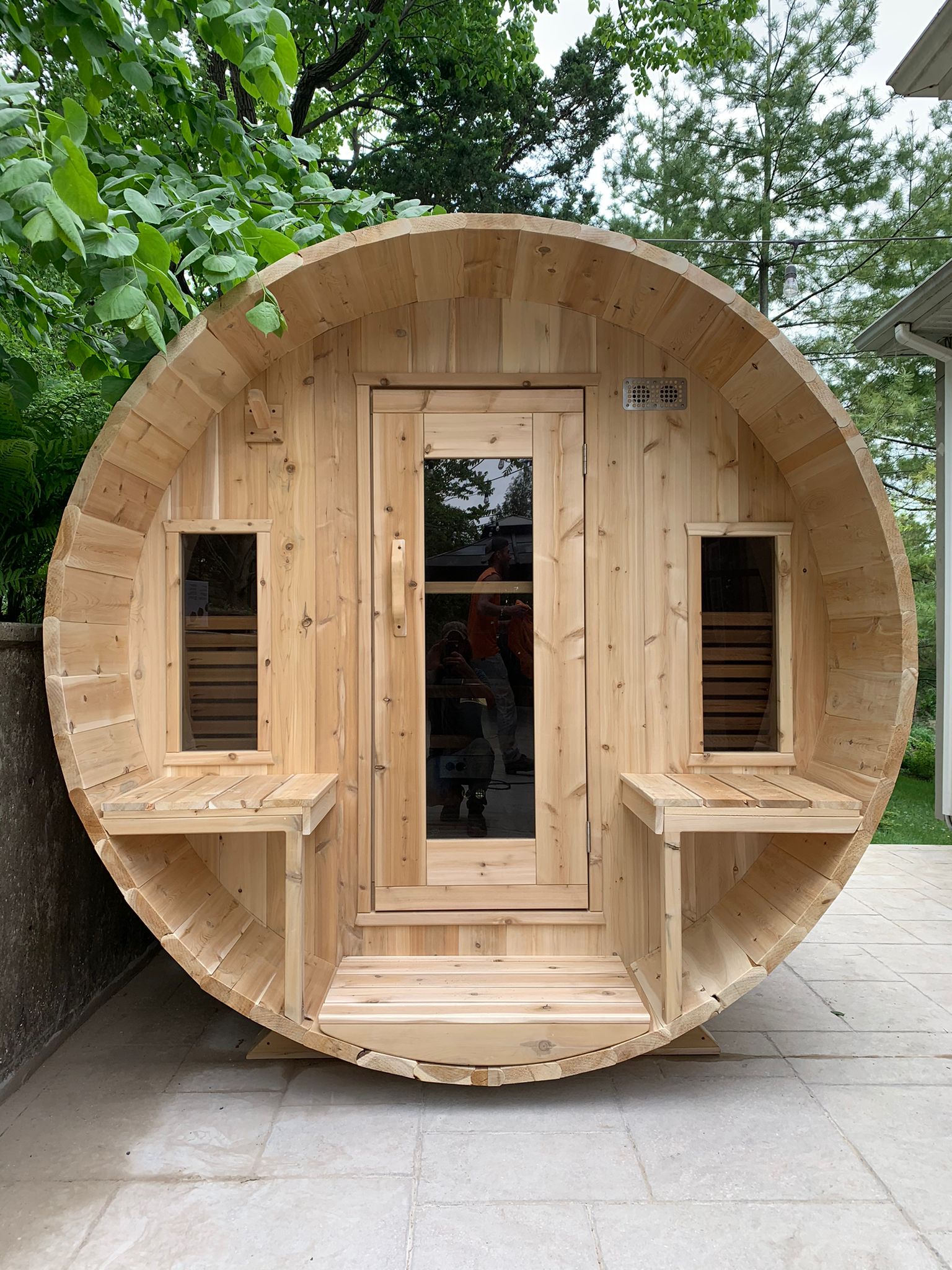 Tranquility Barrel Sauna
